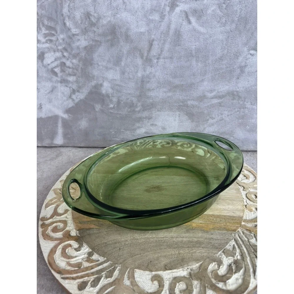 Anchor Hocking Glass Casserole Dish Green 2 Liter Baking Dish‎